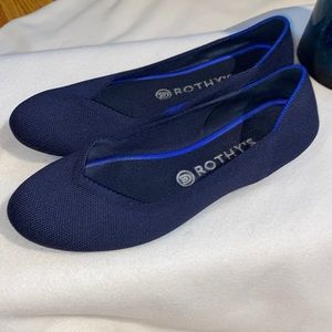 Rothy’s Navy Flats 9.5